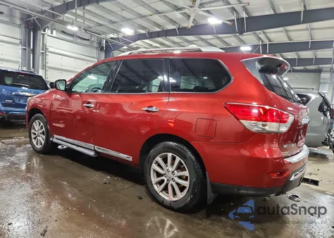 2015 Nissan Pathfinder S z USA, uszkodzony, nr VIN 5N1AR2MM7FC606336